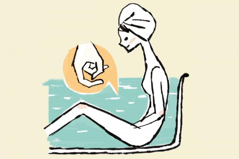 骨盤底筋が使えないと、お腹を支える腹横筋も働かない!?【骨盤底筋の再教育・前編】/「ぽっこりお腹」凹ませ<実践編⑤>