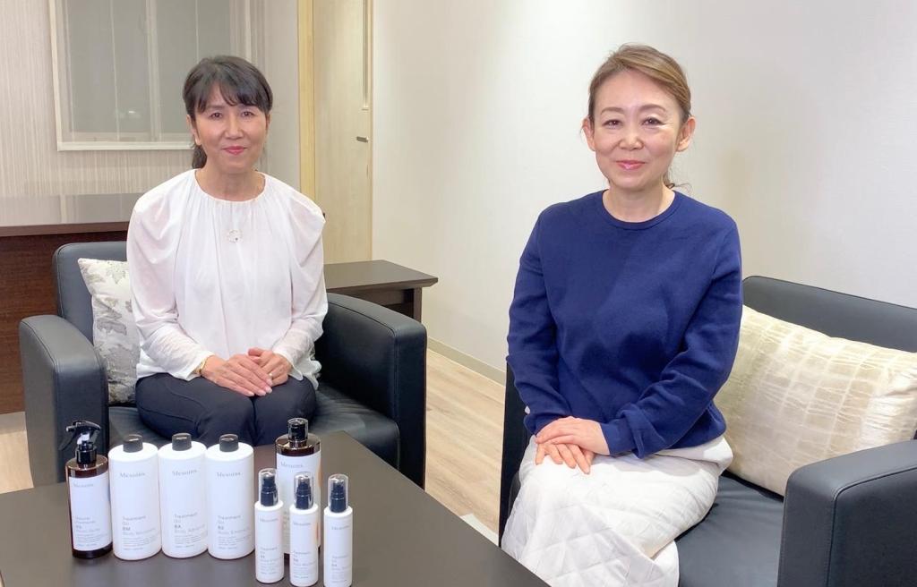 中込さん　中込さんと姜慧さん